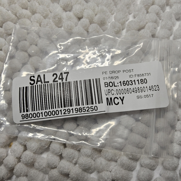 Anne Klein Gold toneand White Pearl and crystal Drop Earrings - Picture 5 of 5